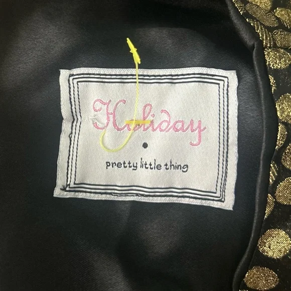 PrettyLittleThing sleeveless polkadot minidress S - Picture 7 of 7